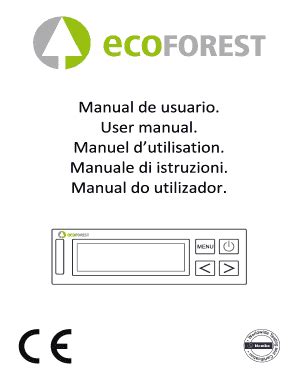 bioplushome|ECOFOREST BIO+ MANUAL DE USUARIO Descargar en PDF.